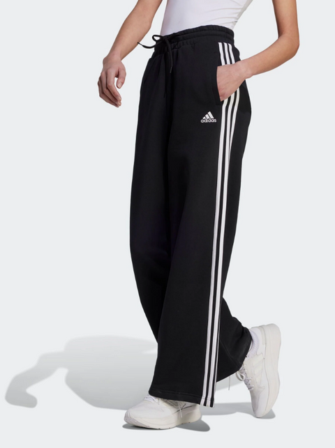 Adidas Women's Black 3 Stripes Sweatpants | Adidas In Lebanon
