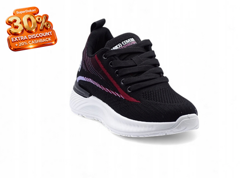 Enrico Coveri Women's Black System Low Top Sneakers |Enrico Coveri In Lebanon