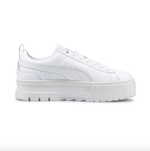 Puma Women's White Mayze Classic Sneakers | Puma In Lebanon