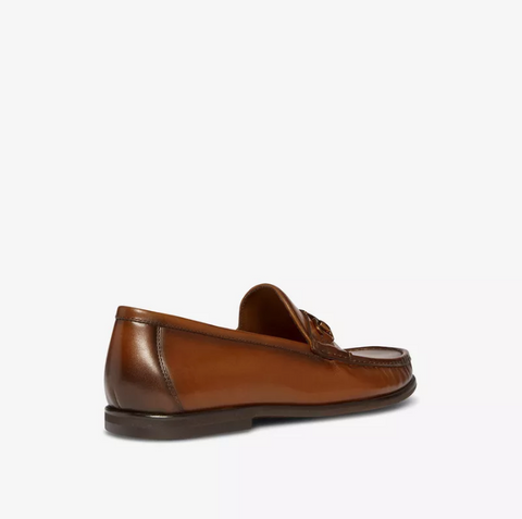 Steve Madden Men's Brown Leather Lesharo Slip On Casual Shoes | Steve Madden In Lebanon