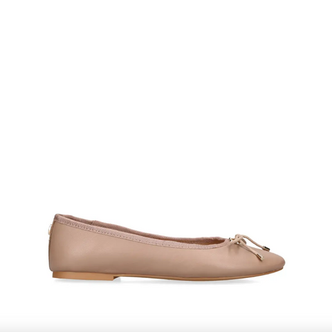 Steve Madden Women's Blush Leather Blossoms Ballet Flats | Steve Madden In Lebanon