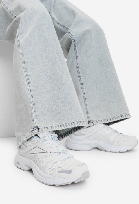 Reebok Unisex White Premeir Road Plus VI Sneakers |Reebok In Lebanon