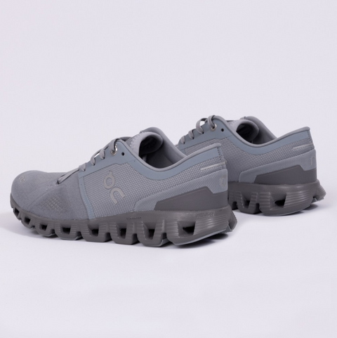 On Cloud Men's Gray Cloud X 3 Sneaker |On Cloud In Lebanon