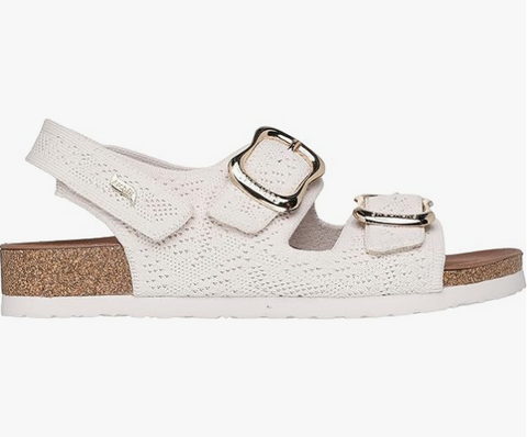 Skechers Women's Off White Special Summer Arch Fit Granola Slide Sandal | Skechers In Lebanon