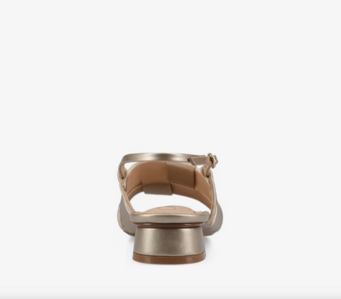 Journee Collection Women's Champagne Tabatha Flat Sandals | Journee Collection In Lebanon