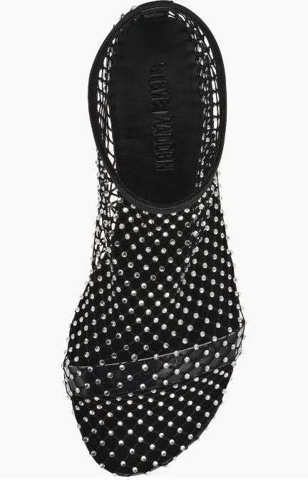 Steve Madden Women's Black Mino-R Sandals | Steve Madden In Lebanon