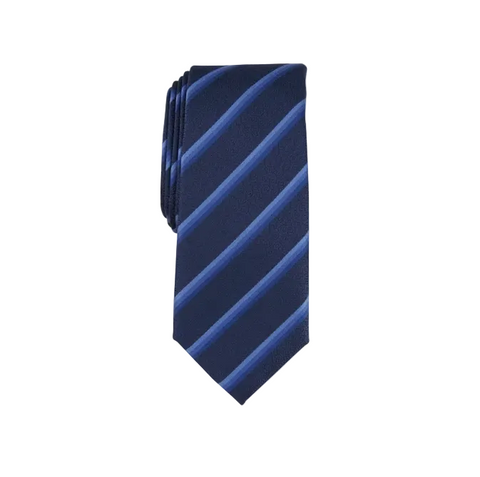 Alfani Men's Navy Vaughn Stripe Tie | Alfani In Lebanon