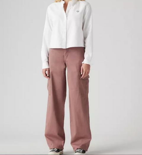 Levi's Women's Light Purple 94 Baggy Cargo Pants | Levi's In Lebanon