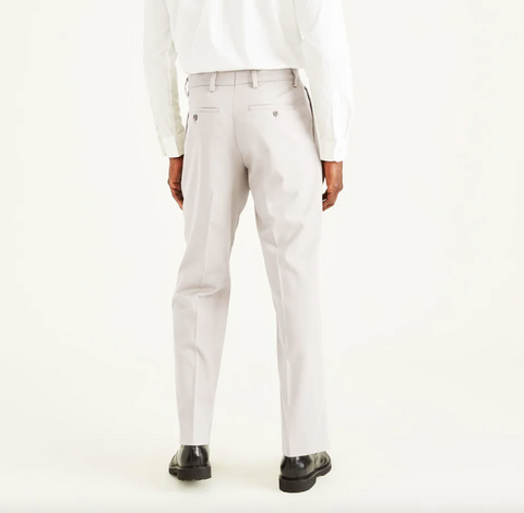 Dockers Men's Light Beige Easy Khakis Classic Fit Pleated Pants | Dockers In Lebanon