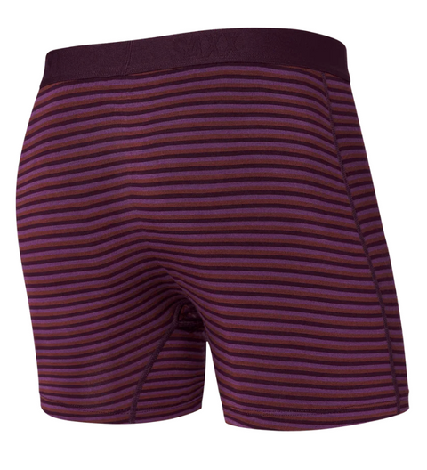 SAXX Men's Plum Ultra Micro Stripe Boxer | SAXX in Lebanon