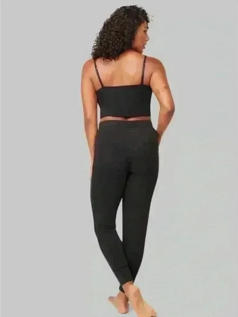Hanes Women's Black EcoSmart Jogger Leggings | Hanes In Lebanon