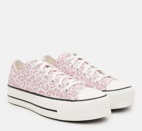Converse Women's Pink Leopard All Stars Chuck Taylor Sneakers | Converse In Lebanon