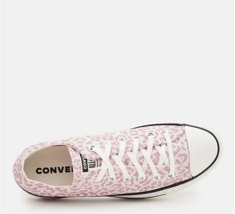 Converse Women's Pink Leopard All Stars Chuck Taylor Sneakers | Converse In Lebanon