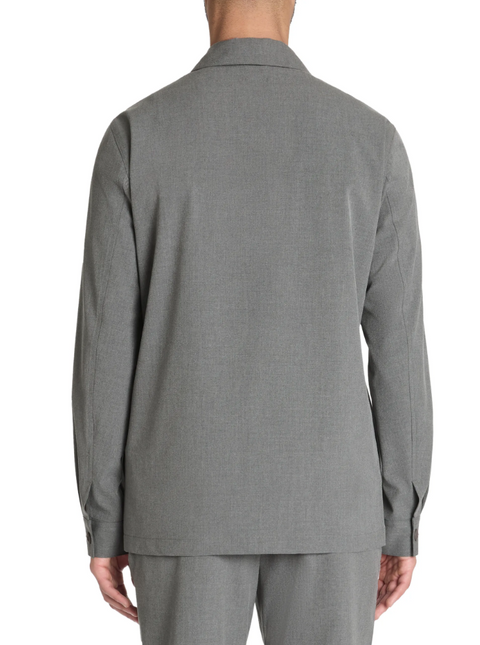 Celio Men's Gray Latouch Over Shirt | Celio In Lebanon
