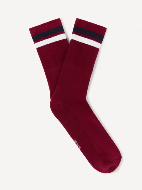 Celio Men's Burgundy Jisorun High Socks | Celio In Lebanon