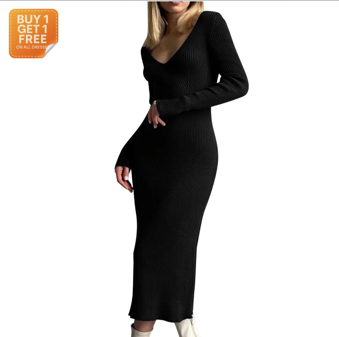 LeGer Women's Black Dress | LeGer in Lebanon
