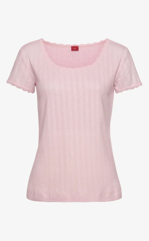 S.Oliver Women's Pink Pajama Top | S.Oliver In Lebanon