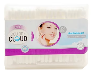 Lady Care Buds Cotton & Cloud 200 Pieces  | Lady Care In Lebanon