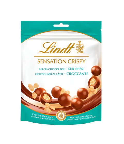 Lindt Sensation Crispy Milk Chocolate 140g | Lindt In Lebanon