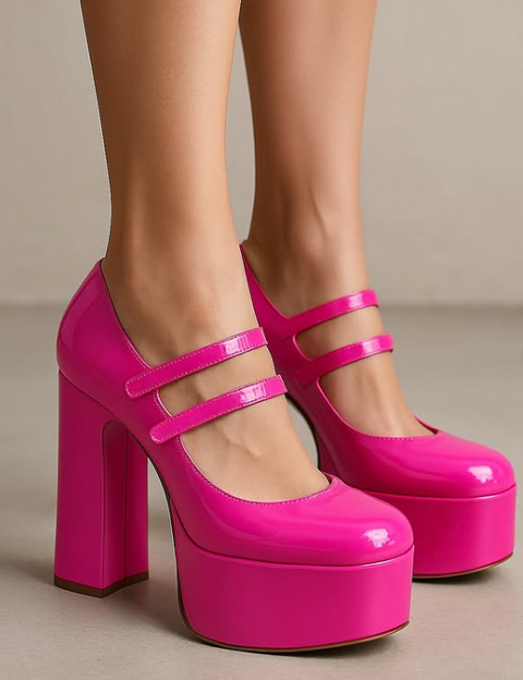 Steve Madden Women's Magenta Patent Synthetic Kulture Heels | Steve Madden In Lebanon