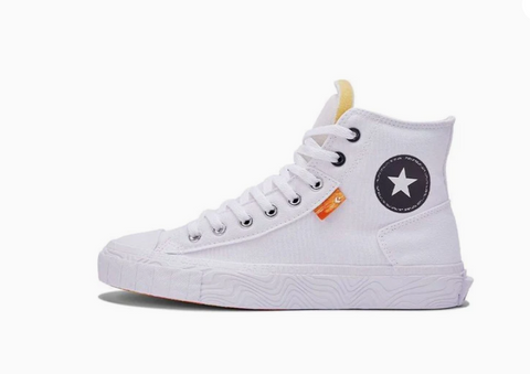 Converse Unisex White & Black Chuck Taylor All Star Move Sneakers | Converse In Lebanon
