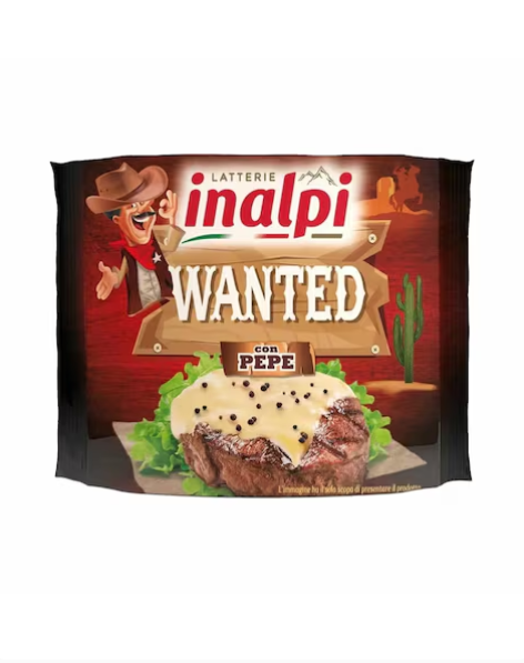 Inalpi Black Pepper Slice Cheese 150GR | Inalpi In Lebanon
