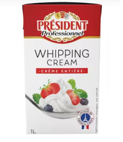 President Whipping Cream 1L | President In Lebanon