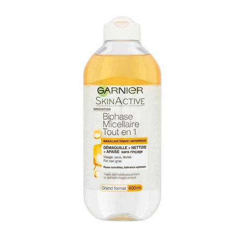Garnier Skin Active Biphase Micellaire 400ml | Garnier In Lebanon