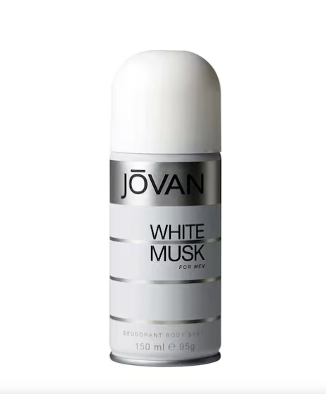 Jovan White Musk Spray Deodorant For Men 95GR | Jovan In Lebanon