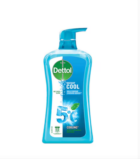 Dettol Instant Cool Menthol & Eucalyptus Antibacterial Shower Gel 500ml | Dettol In Lebanon