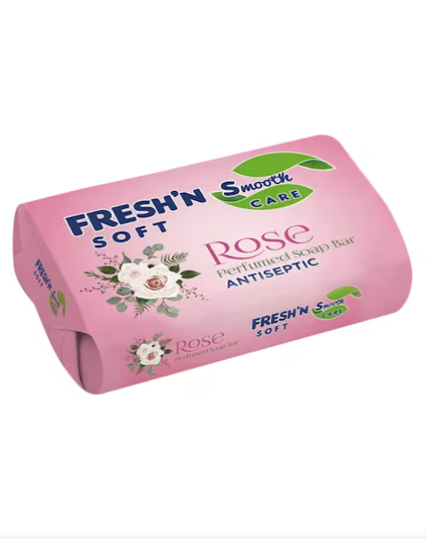 Fresh'n Soft Care Smooth Rose Antiseptic perfumed Soap Bar 125GR | Fresh'n In Lebanon
