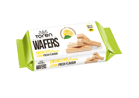 Toren Wafers Crunchy & Cream Lemon Fresh Flavor 45Gr | Toren In Lebanon