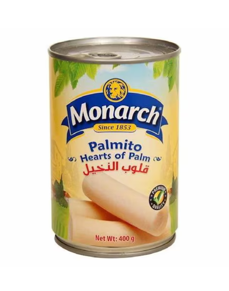 Monarch Palmito Whole Can 420GR | Monarch In Lebanon