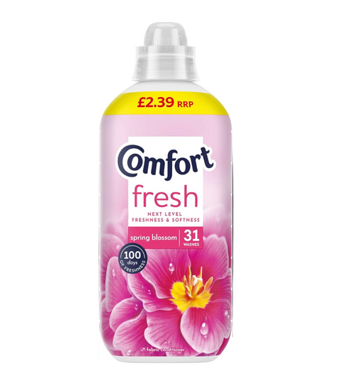 Comfort Ultimate Fresh Next Level Freshness & Softness Spring Blossom 31 Washes Fabric Conditioner 930ML | Comfort In Lebanon