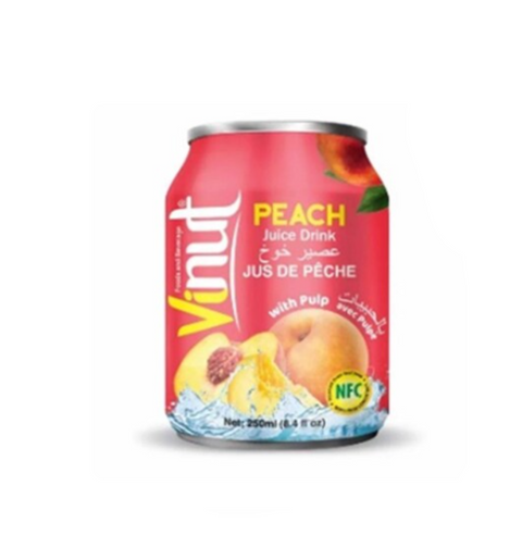 Vinut Peach Juice Drink 250ML | Vinut In Lebanon