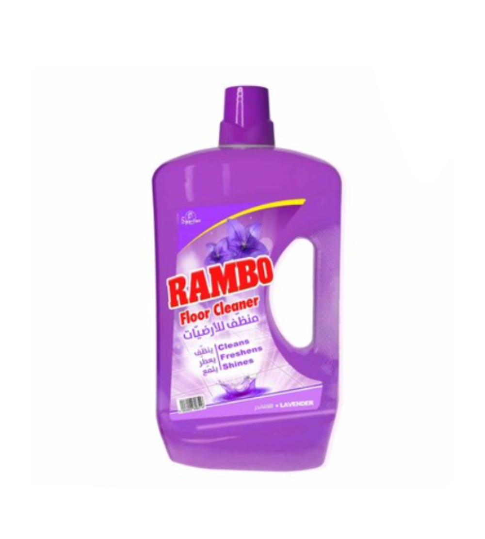 Ramboo Floor Cleaner Lavender 3L | Rambo In Lebanon – SuperDokan