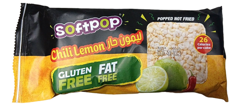 Softpop Rice Cake Chilly Lemon 33GR | Softpop In Lebanon