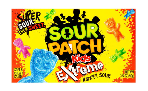 Sour Patch Kids Extreme Soft & Chewy Candy (12 x 99GR) | Sour Patch In Lebanon