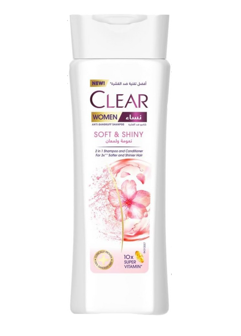 Clear Soft & Shiny 2 In 1 Shampoo & Conditioner 360ml | Clear In Lebanon