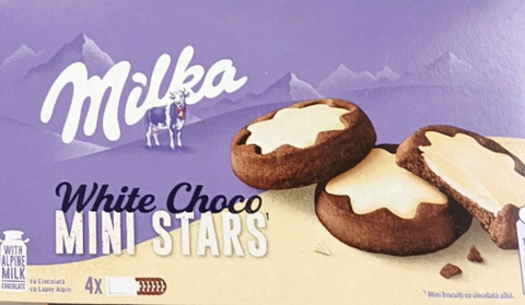 Milka White Choco Mini Stars | Milka In Lebanon