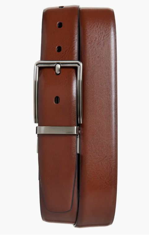 Penguin  Men's Brown Reversible Leather Belt | Penguin  in Lebanon
