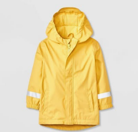 Cat & Jack Baby Boy's Yellow Solid Rain Jacket |Cat & Jack in Lebanon