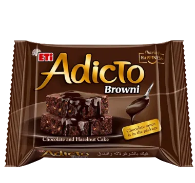 Eti Addicto Brownie Hazelnut Cake 200g