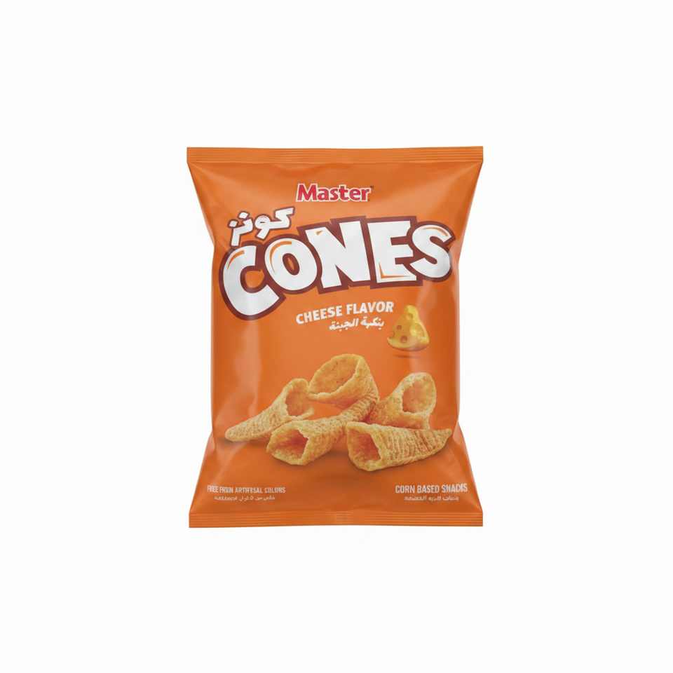 Master Cones Cheese 120g
