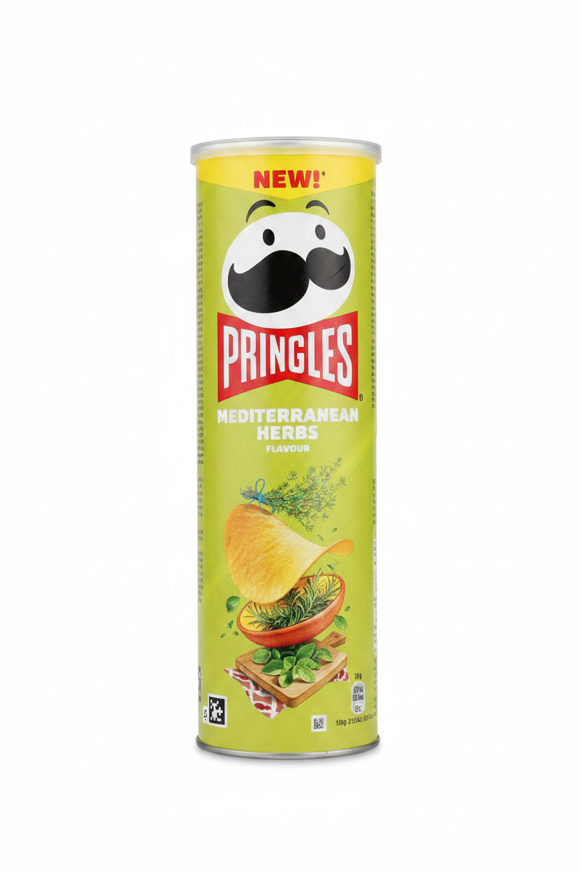 Pringles Mediterranean Herbs 165g