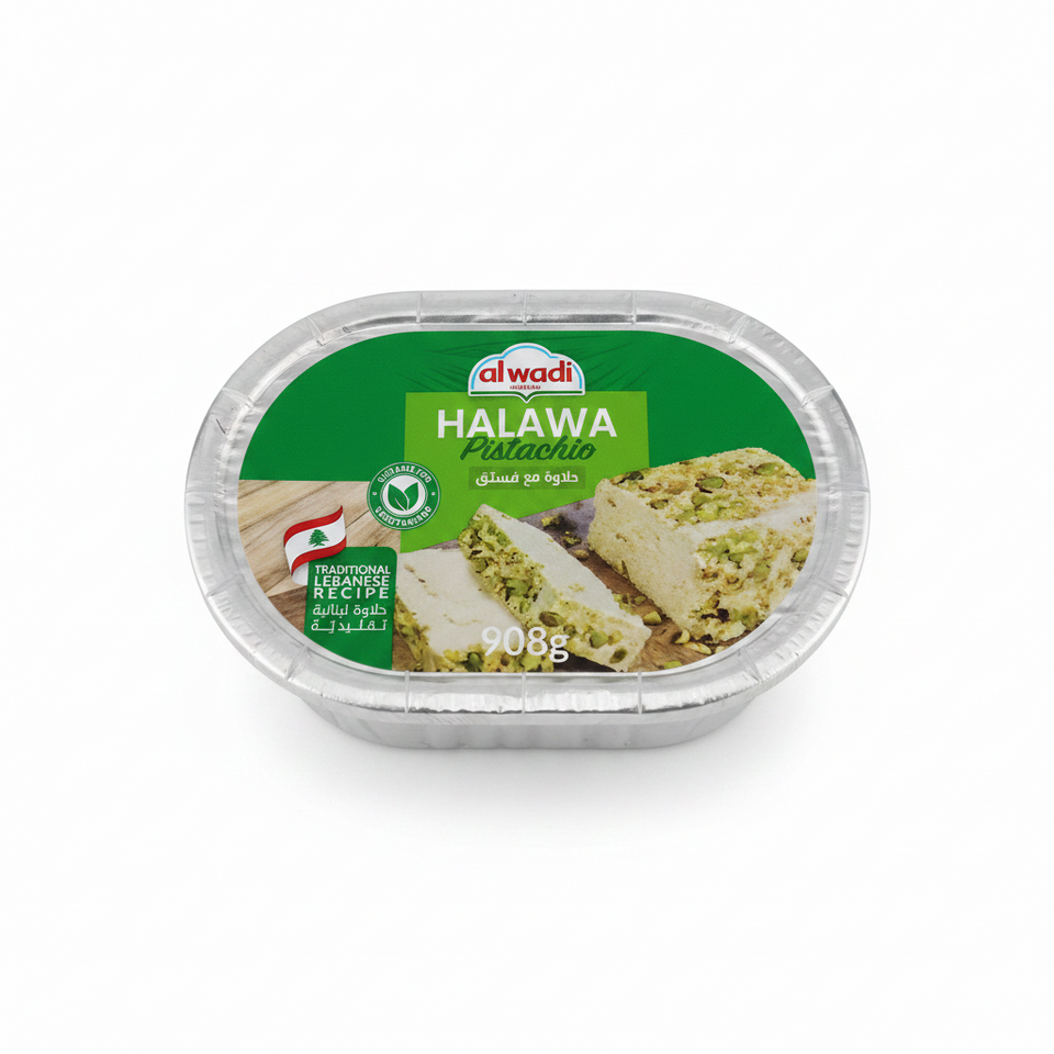Al Wadi Pistachio Halawa 908g