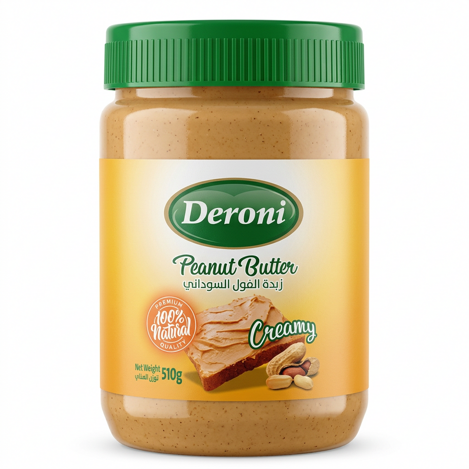 Deroni Peanut Butter Creamy 510g