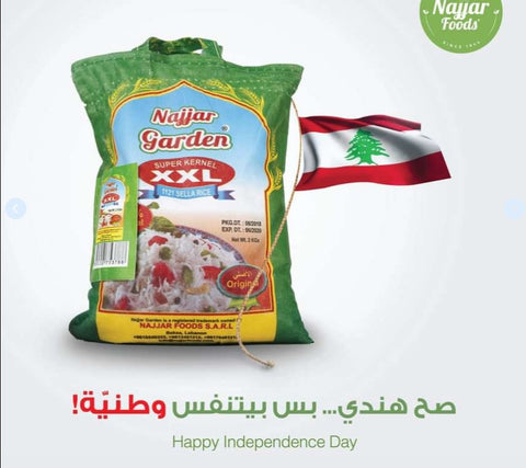 Najjar Garden Indian Basmati Rice 10kg | Najjar Garden In Lebanon