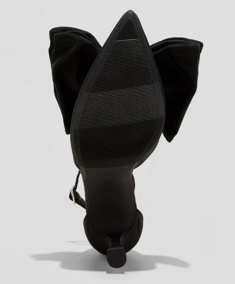 A New Day Women's Black Grace Bow Heels Heels | A New Day In Lebanon