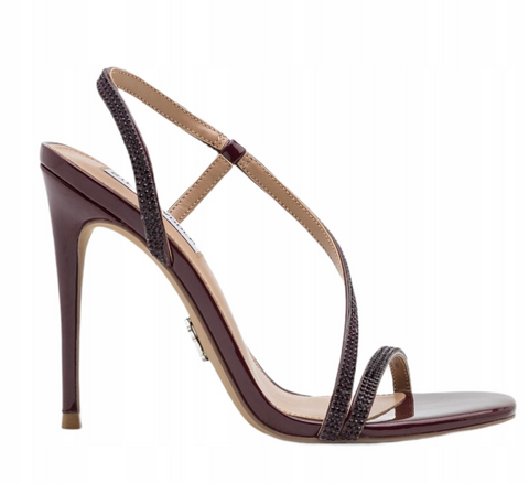 Steve Madden Women's Dark Red Rhinestone Novelize-R Sandal's |Steve Madden In Lebanon